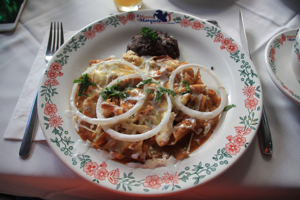 Chilaquiles in Mexiko