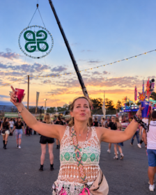 Juliane glücklich beim Glücksgefühle Festival 2026